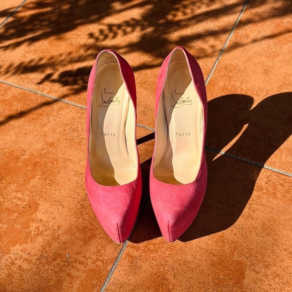 CHRISTIAN LOUBOUTIN 🩷 “Pink Suede Daffodile” - Picture 4 of 13